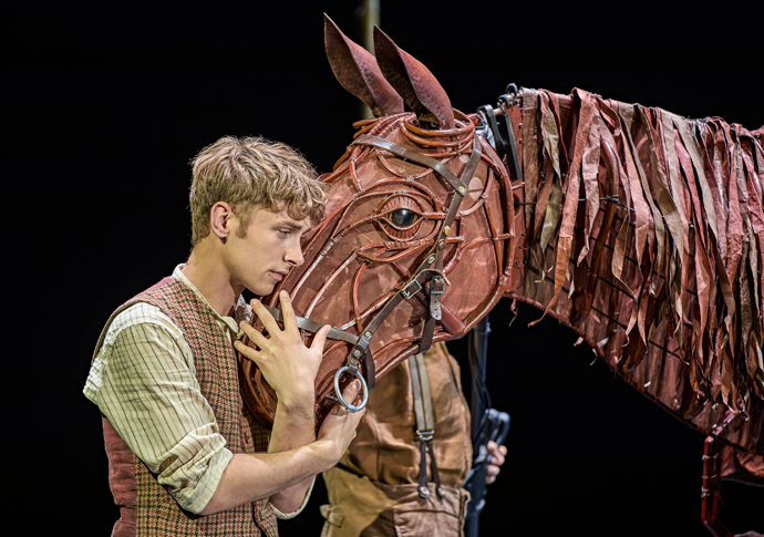 Review: War Horse, at Olivier, National Theatre Tom Sturgess in War Horse 2026 at the National Theatre (c) Brinkhoff-Moegenburg 1136-1457 new