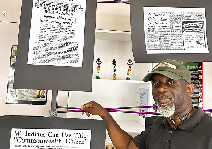 Windrush: Where it began… Windrush exhibition_Everol Wilson