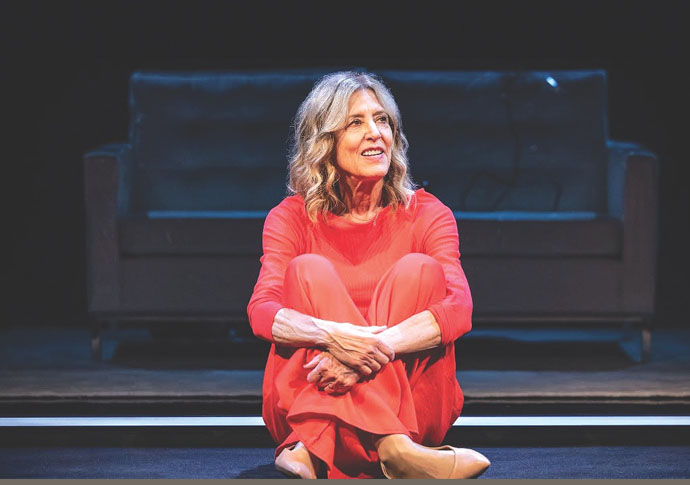Review: The Smile of Her, at Marylebone Theatre Christine Lahti in The Smile of Her photo mark senior