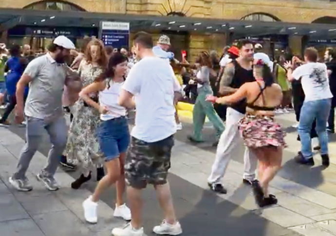 World Cup? Nah, put the Aussie Rules on and dance KX dance 1