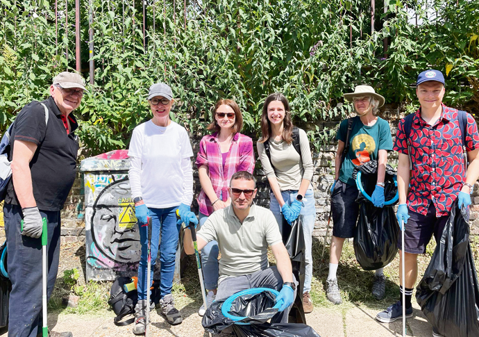 More in common Litter pick 3