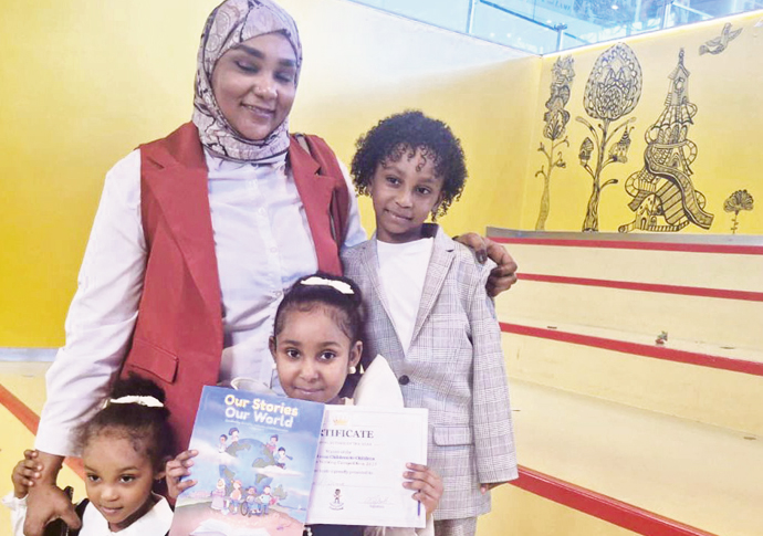 Author Rahaf’s work ‘a beautiful reminder every family has stories worth sharing’ Rahaf and family