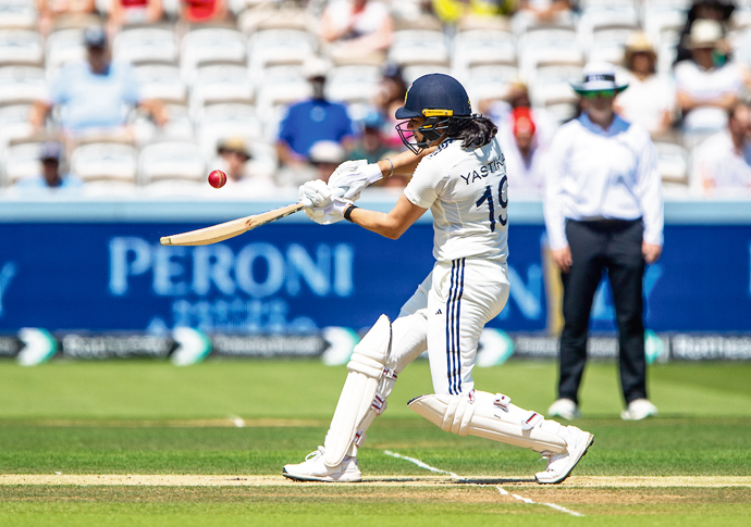 Star Bhatia hits historic century in Lord’s Test England Women v India Women - Rothesay Test Match, Day 3