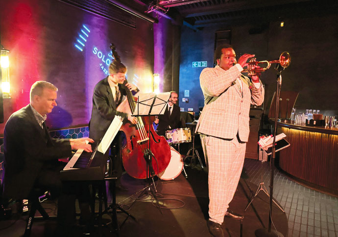 The Marvellous Mr Muoneké Marvin group trumpet Oct 25