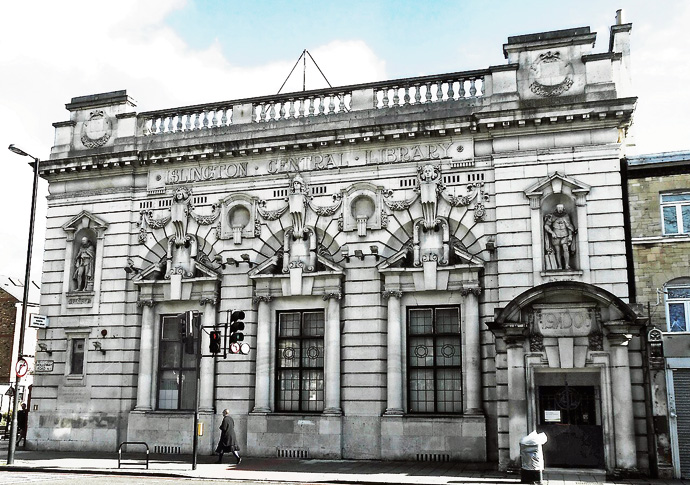 Bid to ‘sneak through’ £1m library cuts Islington_Central_Library_(16237236403)