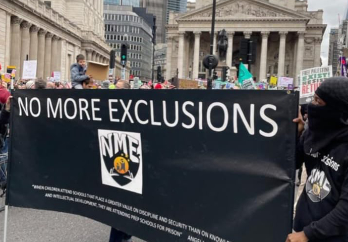 Excluded! Anger over worsening rate of special needs pupils being sent home No More Exclusions demo