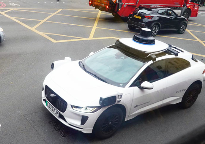 Where will ‘driverless’ cars take us? Waymo Jaguar