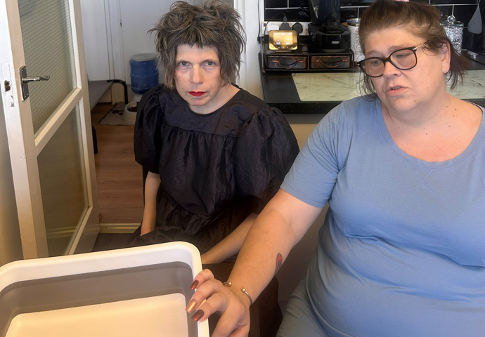 Allison proderick and Sarah nash