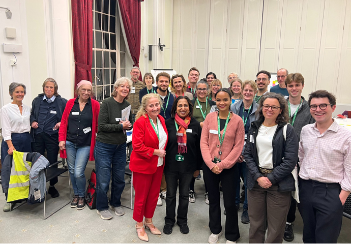 Islington town hall climate meeting