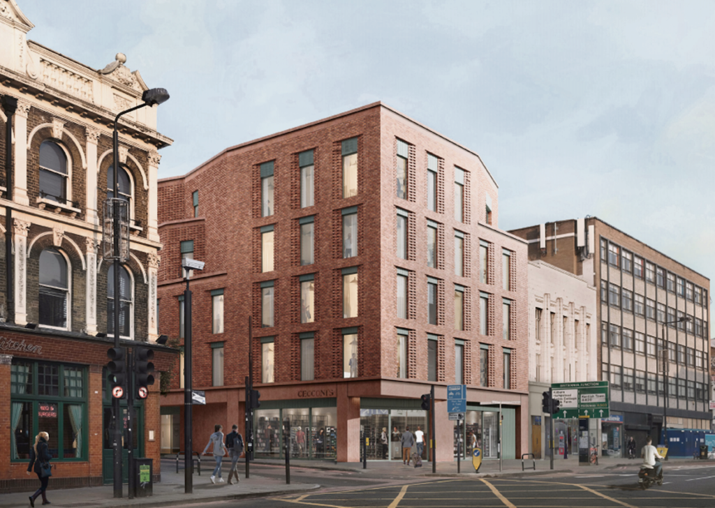 How new Camden High Street hotel could look at Sports Direct site